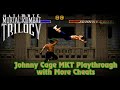 Ultimate Mortal Kombat Trilogy Johnny Cage MKT Playthrough With More Cheats