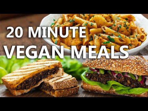 20 Minute Recipes Vegan Meals - Easy vegan Recipes | Food Impromptu