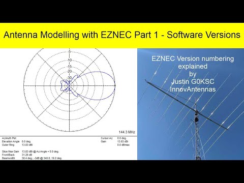 EZNEC Introduction Part 1  - EZNEC Software versions