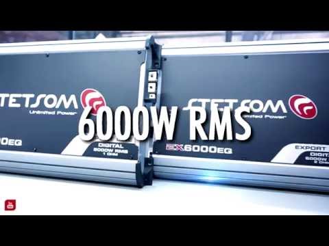 Stetsom Export Line EX6000 EQ / EX8000 EQ / EX10500 EQ - Amplificador com Equalizador