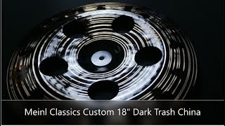 Video thumbnail for Meinl Classics Custom Dark Trash China 18" / Test / Drumscripts by DrumScripts