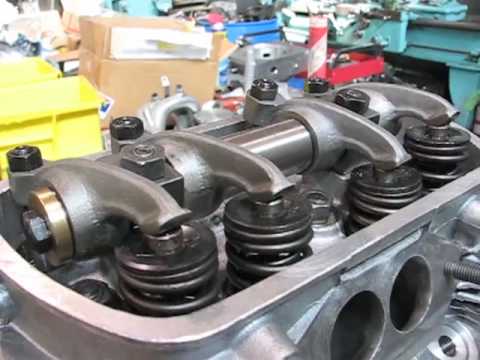 High Performance Air Cooled VW Type 1 valve springs demo by Steve