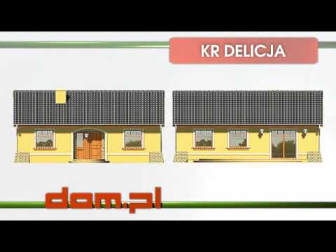 Projekty domów parterowych - KR Delicja