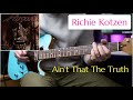 Poison/Richie Kotzen - Ain't That The Truth - Guitar Lesson