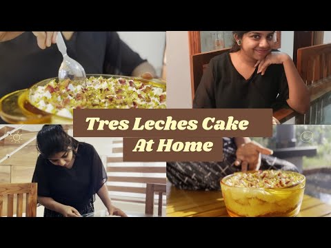 Tres Leches Cake Making From Home ❤️ | നാവിൽ കപ്പലോടും ഈ Cake കഴിച്ചാൽ 😋❣️