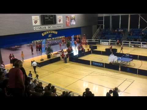 Euro Mini Champ's 2012 - Changement de salle