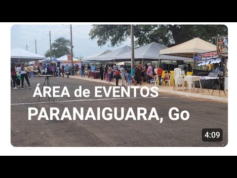 Paranaiguara Goiás,  ÁREA  de Eventos