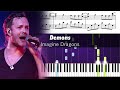 Imagine Dragons - Demons - Piano Tutorial with Sheet Music