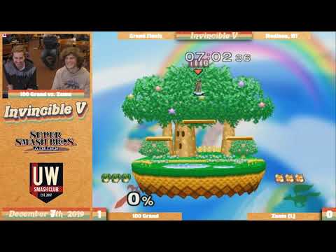 100 Grand vs Zamu - Grand Finals - Invincible 5 - Melee Singles