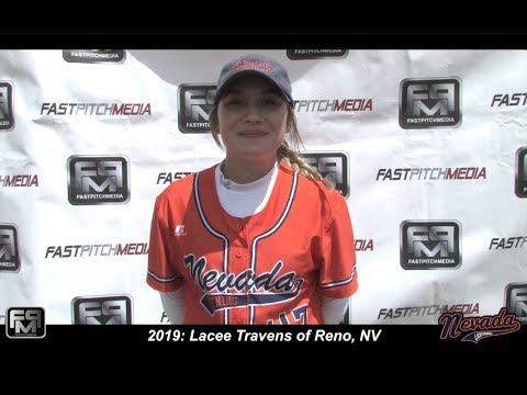 2019 Lacee Travens Slapper, Shortstop and Outfield Softball Skills Video - Nevada Lightning