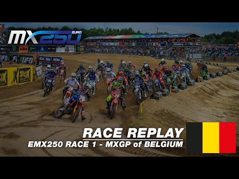 MXGP of Belgium 2019 - Replay EMX 250 Race 1 #Motocross