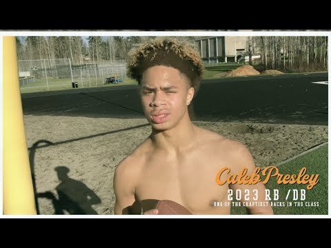 Caleb Presley   2023 RB /CB  #Hustle Athletics