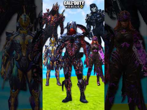 TOP 5 MYTHIC CHARACTERS 🤯 COD MOBILE