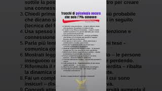 Trucchi di psicologia oscura che solo l'1% conosce 🙏