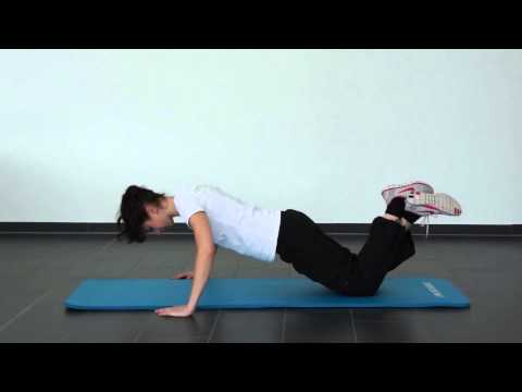 Übung der Woche Ausgabe 25 - Kräftigung der Oberarm- und Brustmuskulatur, Rumpfstabilisation