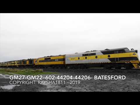 9733V - GM27-GM22-602-44204-44206 (Grain) Batesford - Australian Trains by Raysha1811