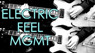 Electric Feel - MGMT ( Guitar Tab Tutorial & Cover )