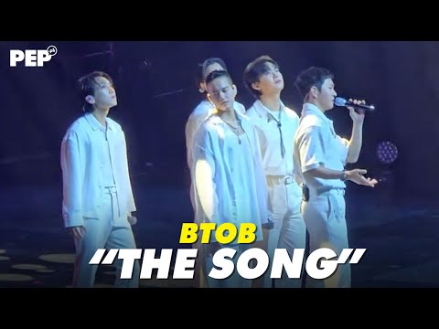 BTOB performs "The Song" at their Our Dream Fan-Con in Manila PEP Jams