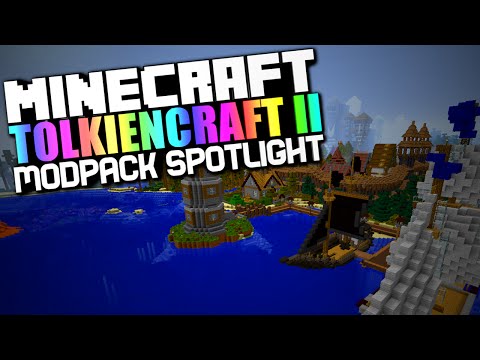 Minecraft TolkienCraft II Modpack Spotlight (Minecraft Lord Of The Rings)