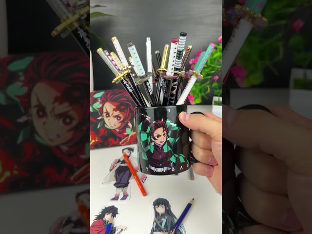 Vídeo relacionado con ROSETOR 1pc Demon Slayer Gel Pen Zenitsu Weapon modelo para regalo, colección, escritura (blanco)
