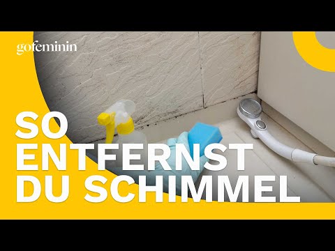 Schimmel in der Dusche entfernen: Mit diesen Mitteln klappt's