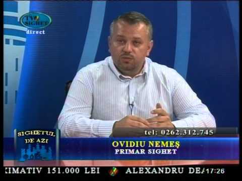 Sighetul de azi -2 August - Un nou primar un nou inceput