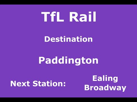 Elizabeth Line onboard announcements (TfL Rail) Reading-Paddington + COVID (Emma Hignett)