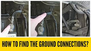 How To Find The Ground Connections On Your Car?