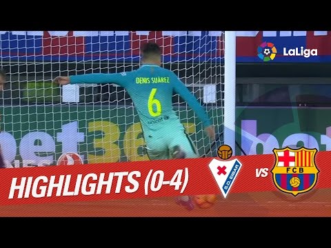 Resumen de SD Eibar vs FC Barcelona (0-4)