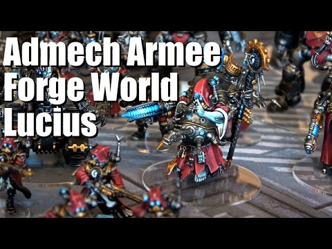 Showcase - Forge World Lucius Adeptus Mechanicus Army - Phantasos Studio