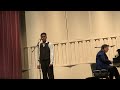 "Song:The Christmas Song by Nat King Cole" performed by Krunal Patel