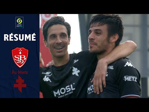 STADE BRESTOIS 29 - FC METZ (1 - 2) - Résumé - (SB29 - FCM) / 2021-2022