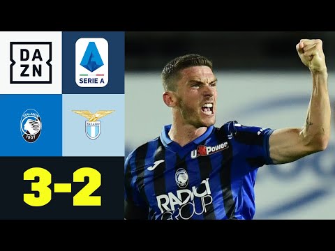 Packender Krimi! Bergamo dreht irres Top-Spiel: Atalanta - Lazio 3:2 | Serie A | DAZN Highlights