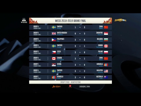 WESG 2018-2019 Grand Final HS/SC2 Main Stage Clean Feed