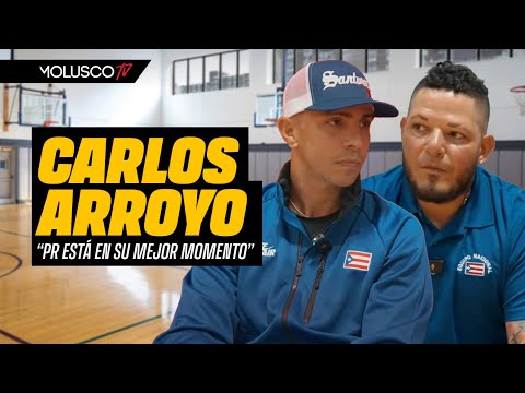 Carlos Arroyo: “Es grande ponerse la bandera🇵🇷” Yadier se evalua como dirigente de PR en el WBC