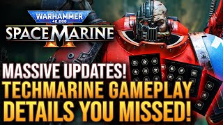 Warhammer 40k Space Marine 2 - Techmarine Details You Missed and New Gameplay!