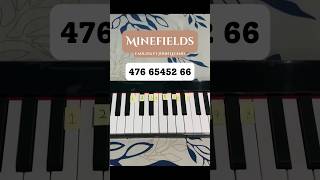 Download lagu Minefields - Faouzia ft John Legend (Piano Tutorial) #music #shorts mp3