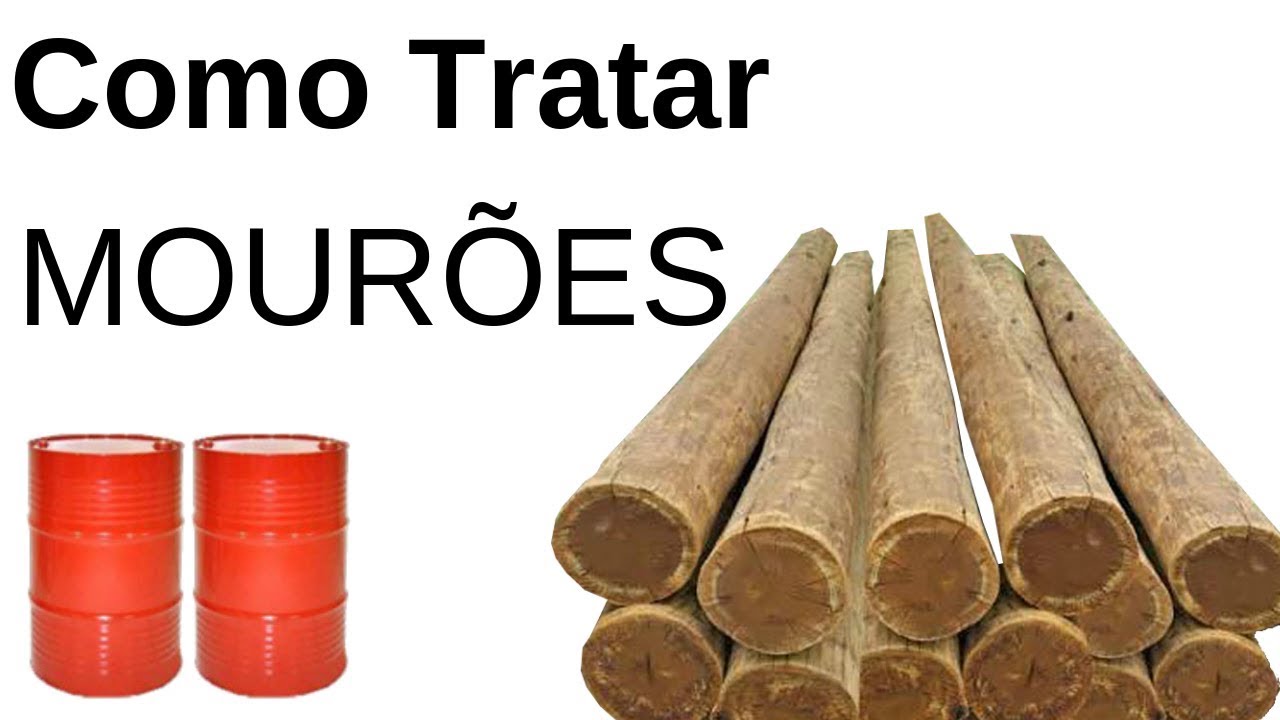 COMO TRATAR MOURÕES DE EUCALÍPTO PARA SEU SÍTIO