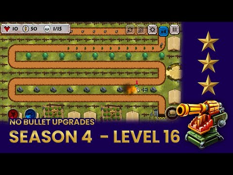 Battle Strategy: Tower Defense - Season 4 Level 16 Walkthrough