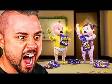 MEINE BABYS DÜFEN NUR NOCH TAKIS ESSEN!🌶️(The Baby in Yellow Mods=