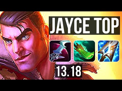 JAYCE vs SINGED (TOP) | 9/0/4, Legendary, 300+ games | KR Master | 13.18