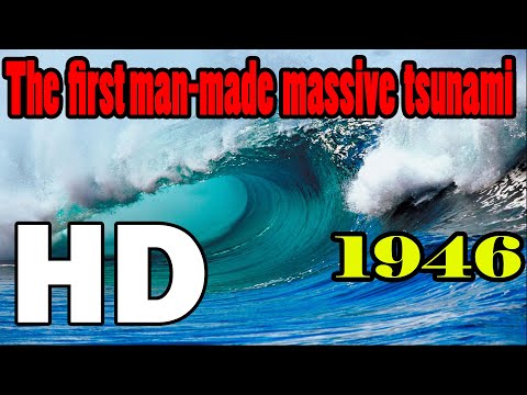 1946 The First man-made massive tsunami ever recorded in History