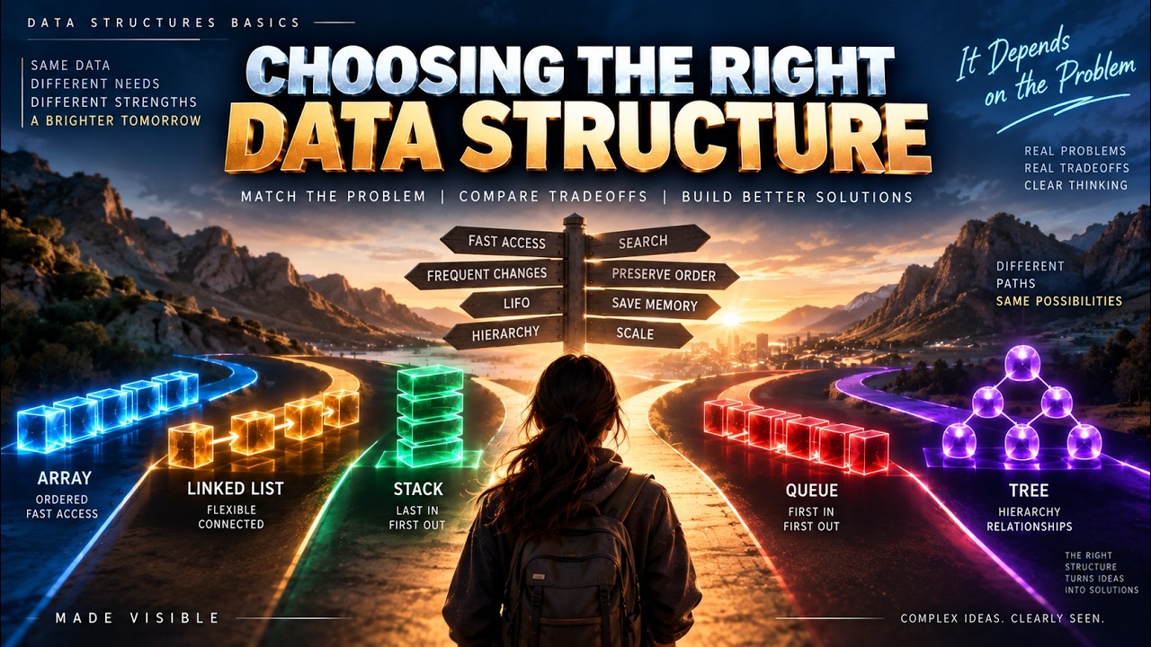 07. Choosing the Right Data Structure | Arrays vs Lists vs Stacks vs Queues vs Trees