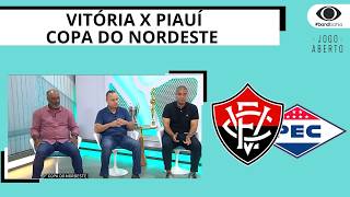 VITÓRIA ENFRENTA O PIAUÍ NESTA QUARTA-FEIRA (15), PELA COPA DO NORDESTE | JOGO ABERTO BA