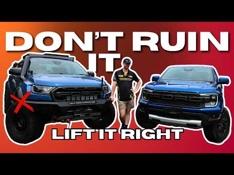 How to Lift Your Ranger Raptor (Without Ruining It)