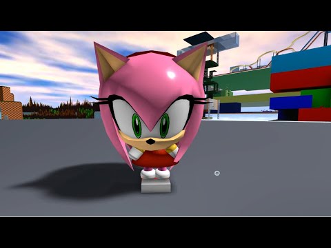 NEW BOSS AMY ROSE  JUMPSCARE Roblox Piggy FANGAME