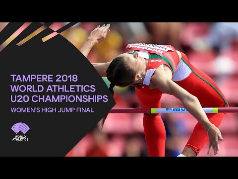 Women's High Jump Final - World Athletics U20 Championships Tampere 2018
