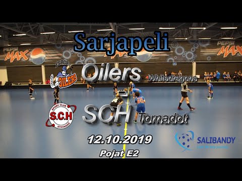 Sarjapeli E2 Oilers Whitedragons vs SCH Tornadot 12.10.2019