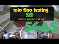 Mio Fino 54mm Mtk Block Top Speed