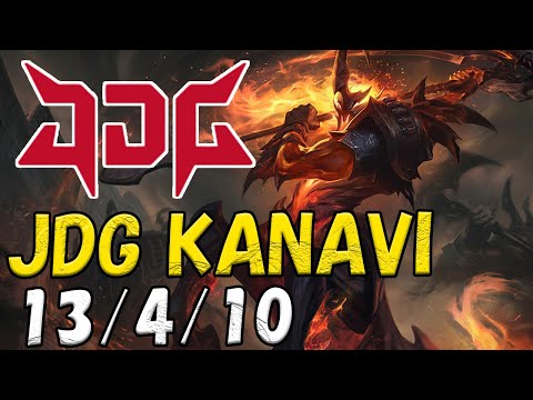 JDG Kanavi ヘカリム(Hecarim) VS ヴィエゴ(Viego) JG patch 12.20 NA RANK